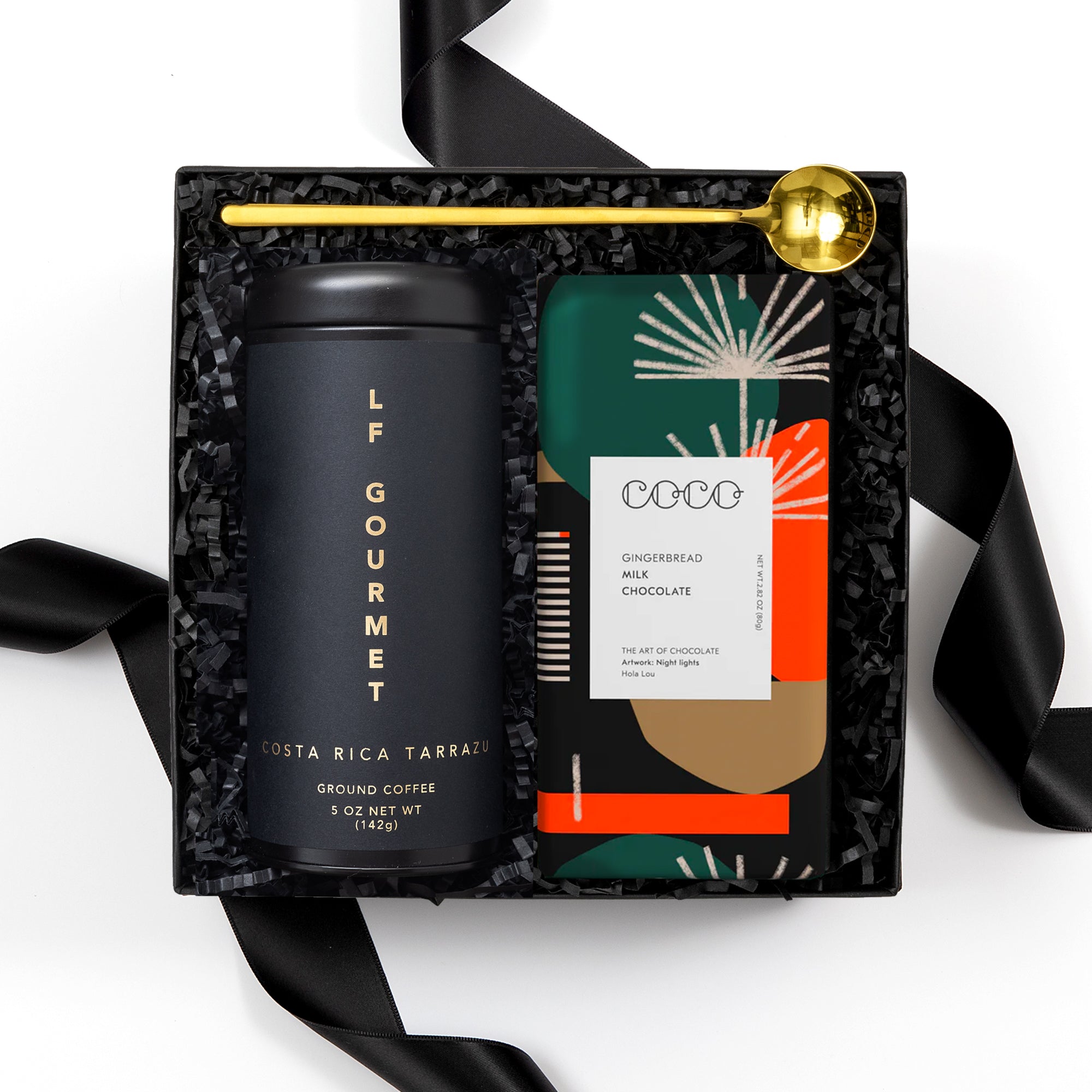 Petite Holiday Coffee Chocolate Gift Box