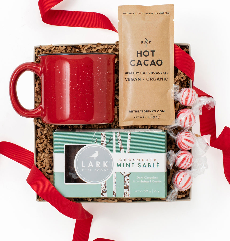 Holiday Cookie Cocoa Mug Gift Box